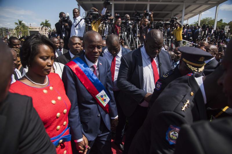 El empresario Jovenel Moise toma posesión como nuevo presidente de Haití