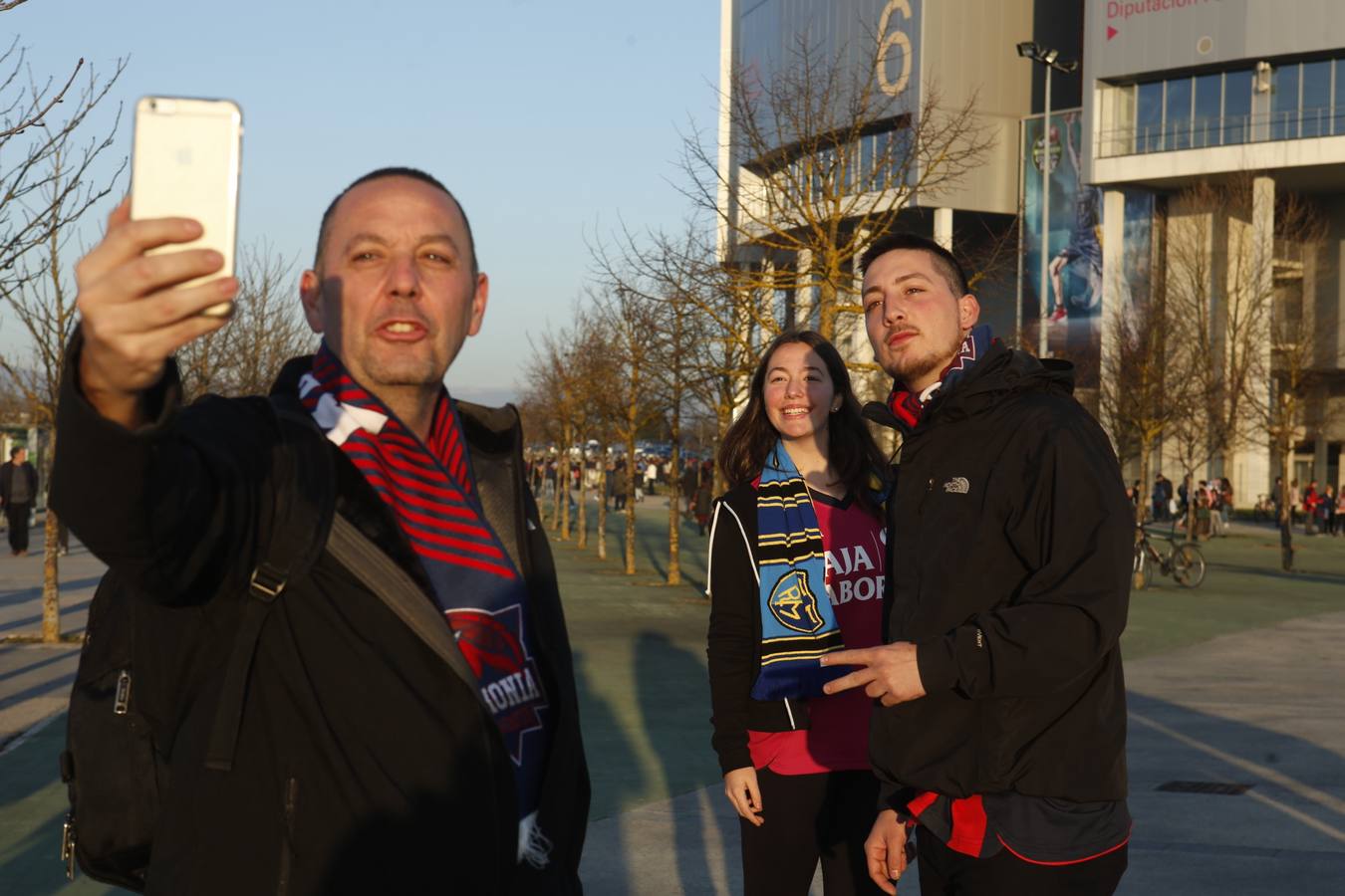 El Buesa acoge a los aficionados de todos los equipos
