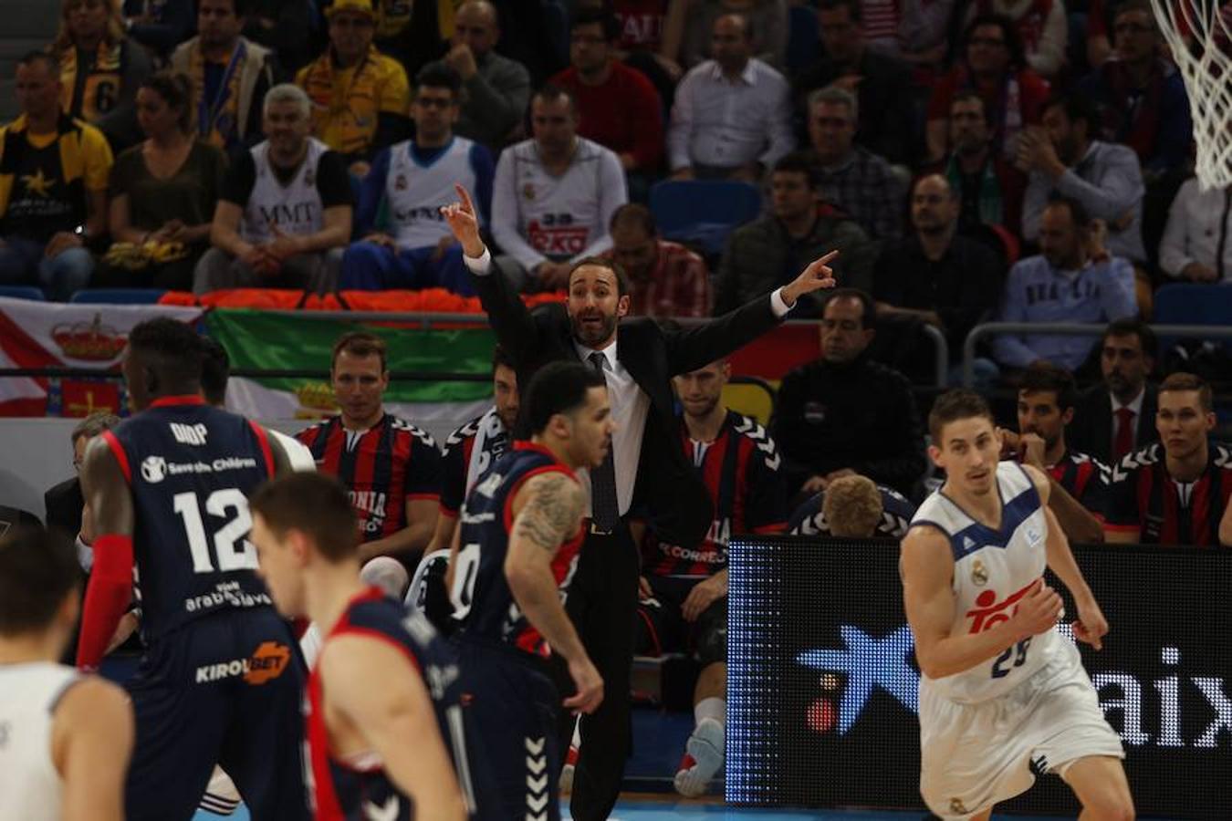 El Real Madrid - Baskonia, en imágenes