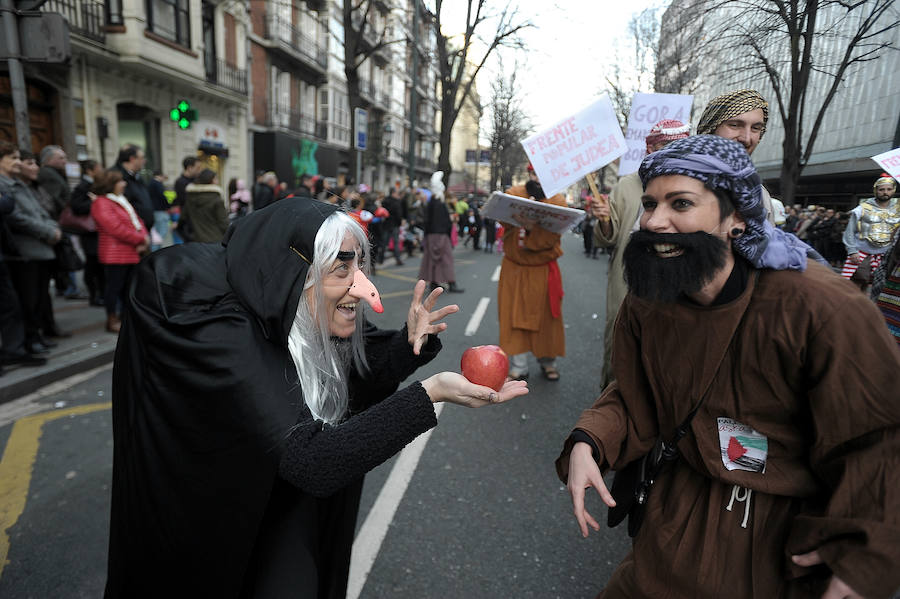 Bilbao se desmelena en los carnavales de 2017