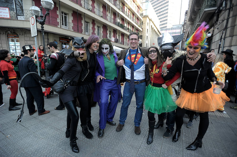 Bilbao se desmelena en los carnavales de 2017