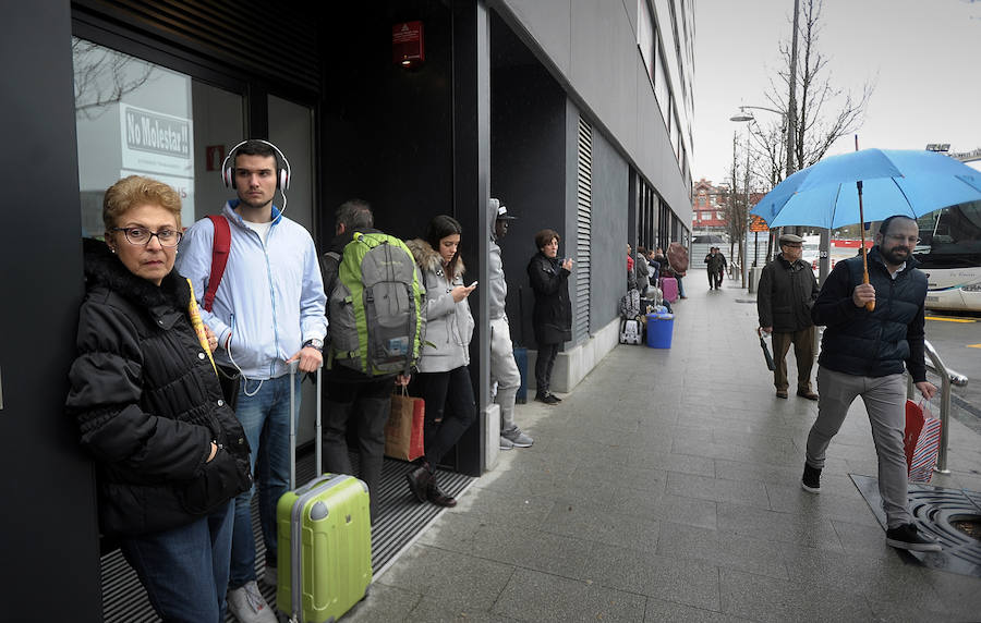 La estación provisional de Termibus