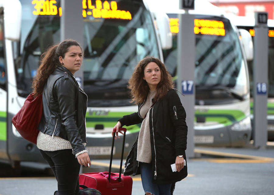 La estación provisional de Termibus