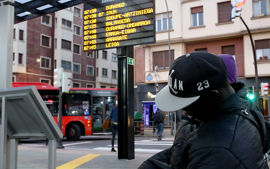 La estación provisional de Termibus
