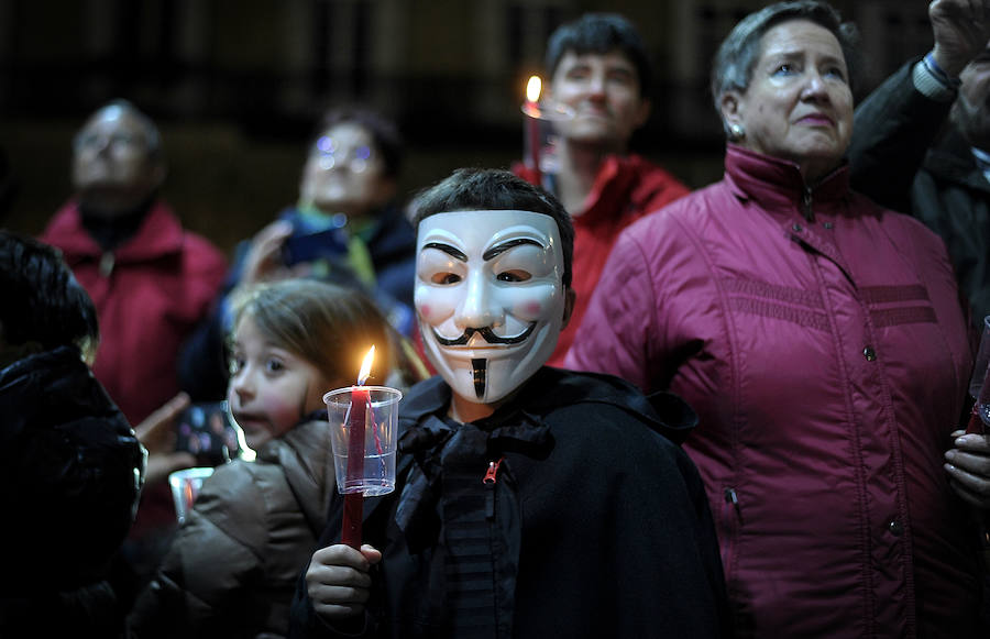 Bilbao entierra a la sardina