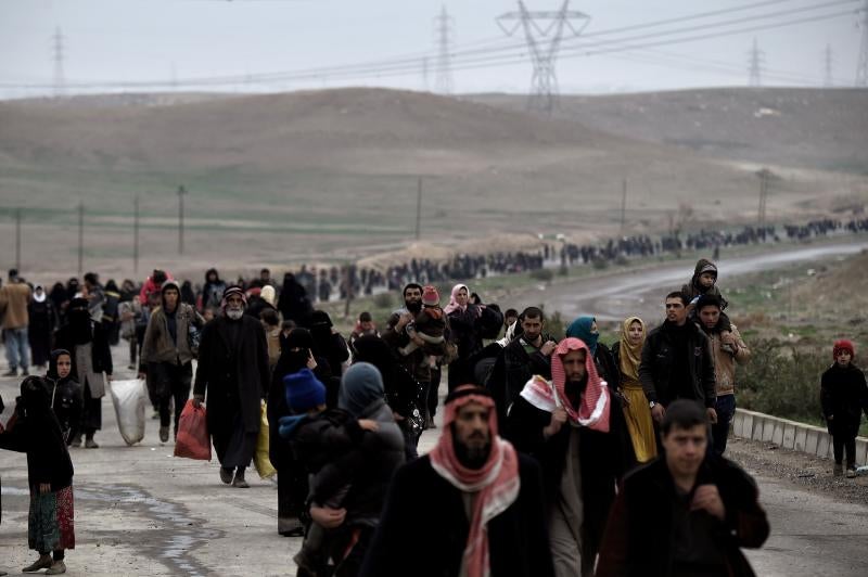 Huida de Mosul