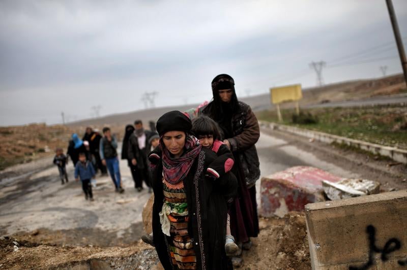 Huida de Mosul