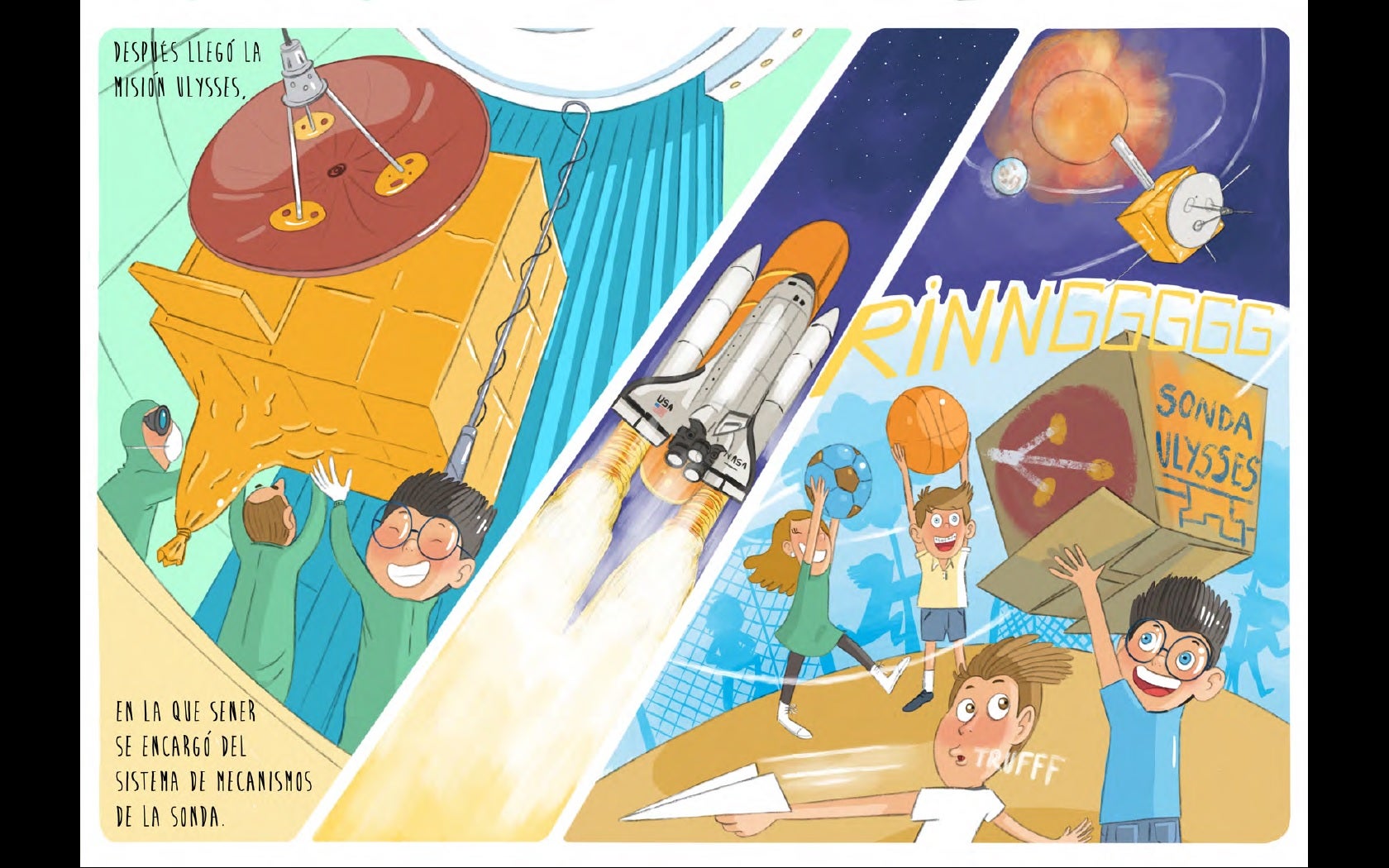 Sener celebra sus 50 años de carrera aeroespacial con un cómic