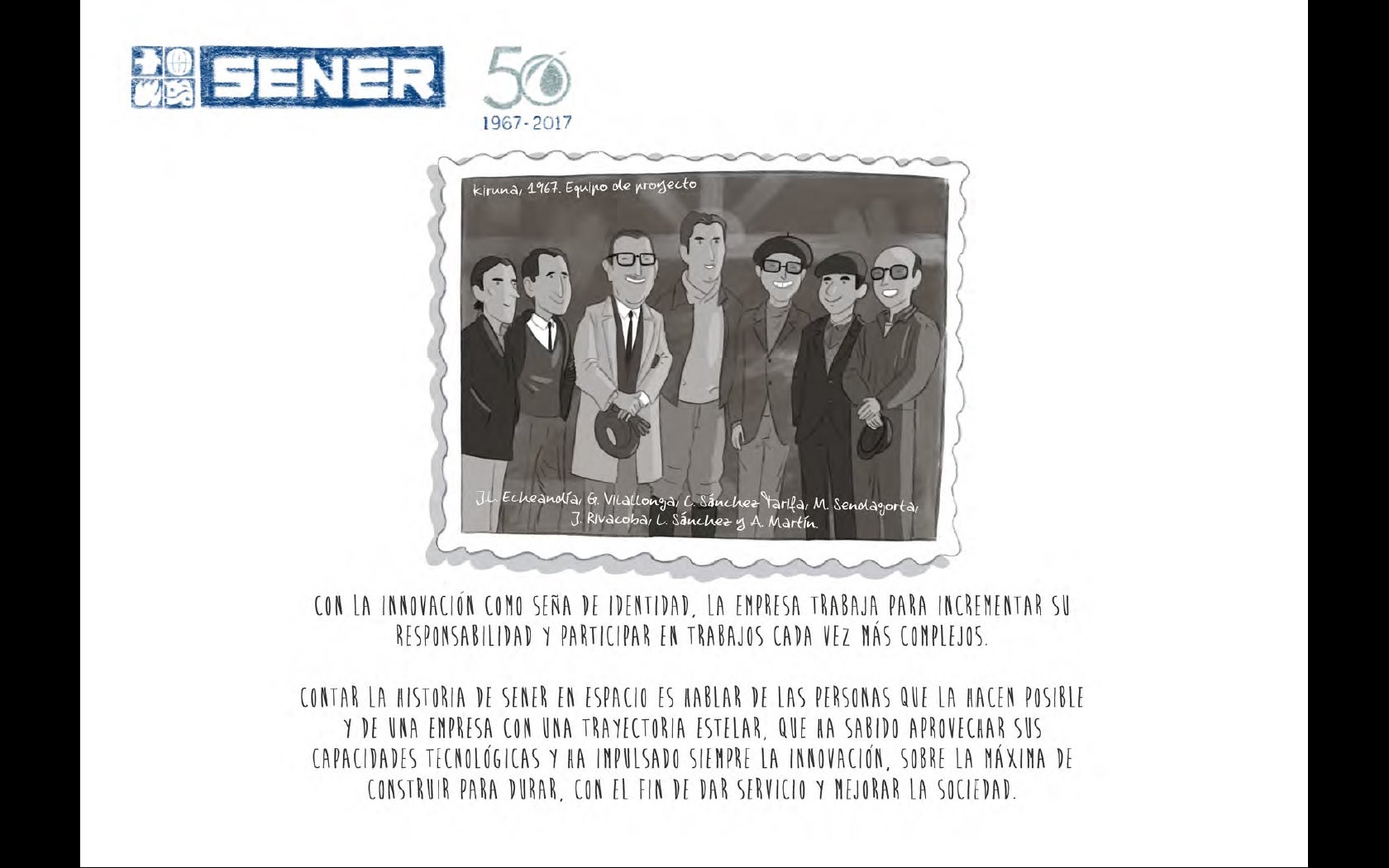 Sener celebra sus 50 años de carrera aeroespacial con un cómic