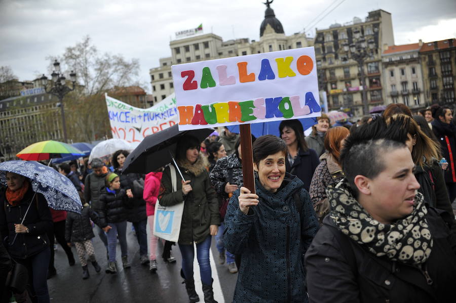 Jornada de huelga y protestas en la enseñanza pública