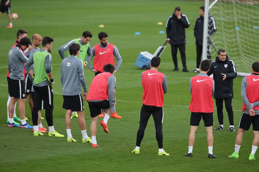 El Athletic se prepara en Lezama