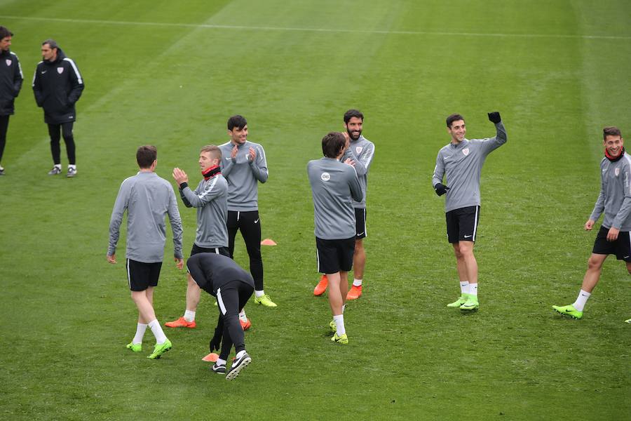 El Athletic se prepara en Lezama