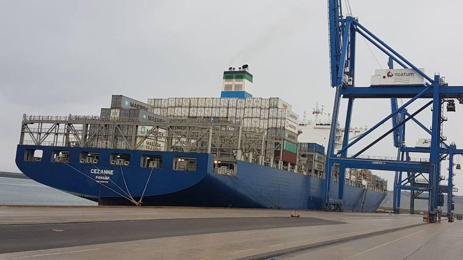 El mayor portacontenedores de la historia del Puerto de Bilbao