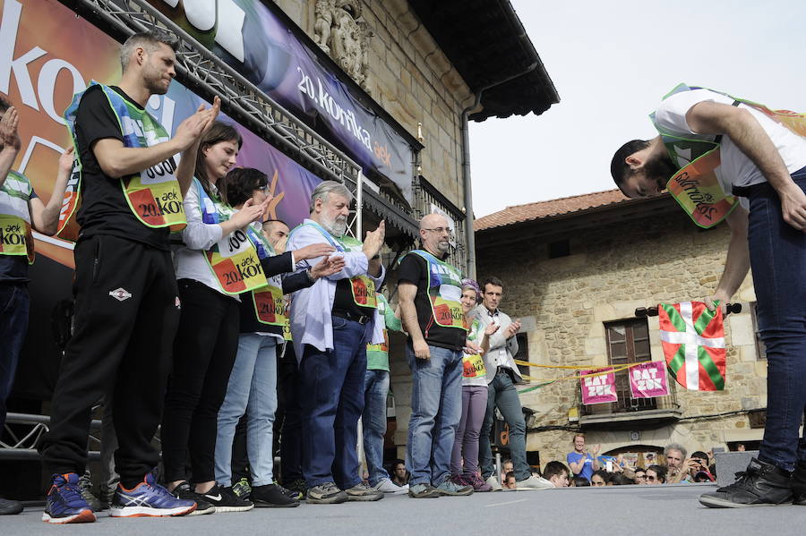 «Euskara edonora iristeko» abiarazi da Korrika.