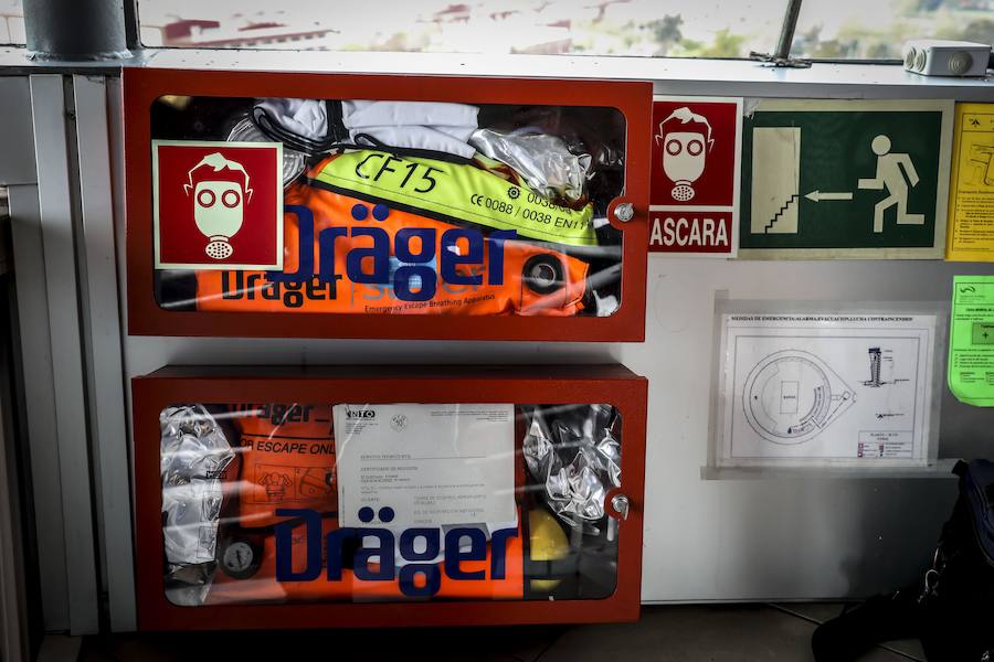 Recorrido gráfico por la torre de control del aeropuerto de Loiu