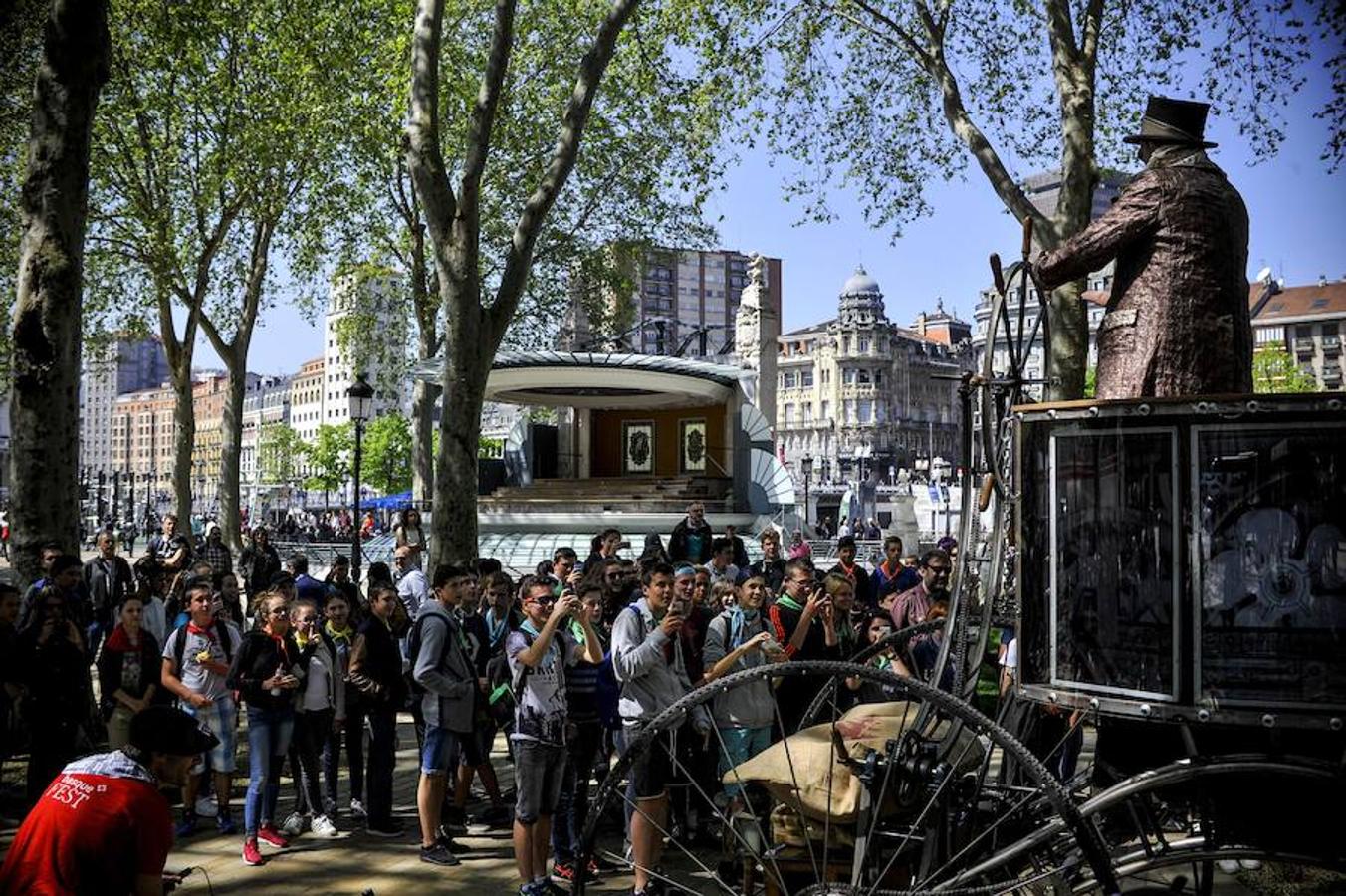 Basque Fest llena de magia las calles de Bilbao