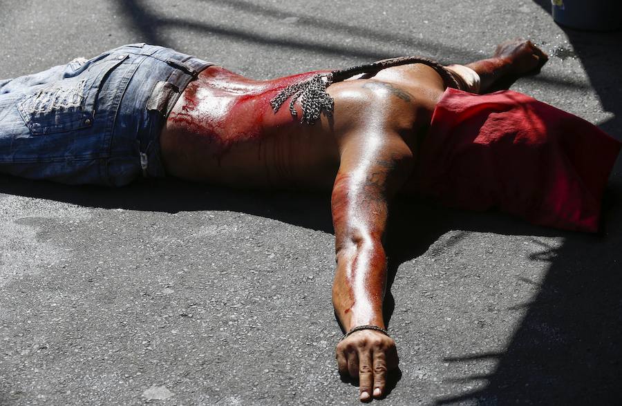 La sangrienta Semana Santa en Filipinas