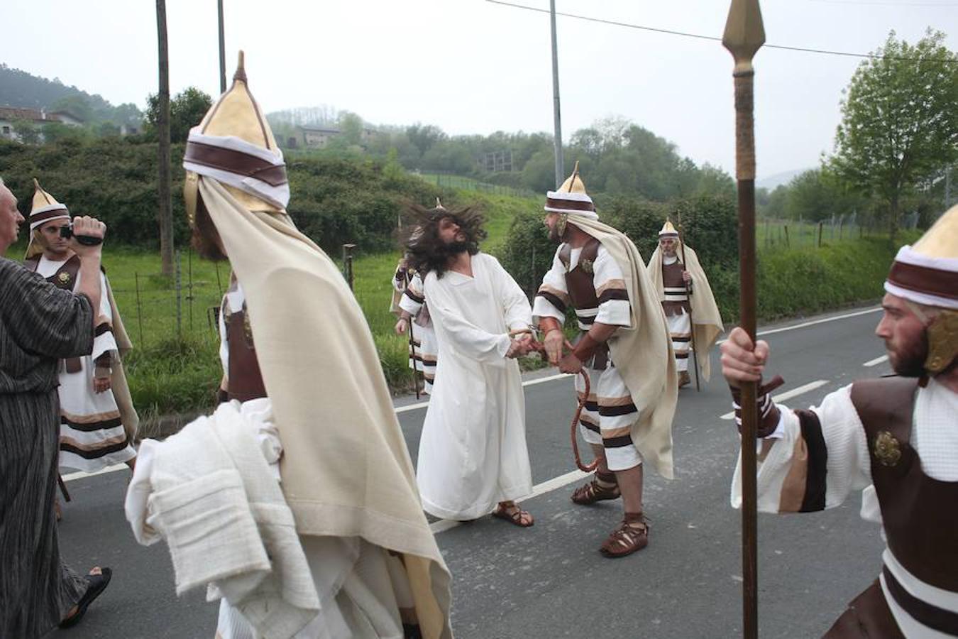 Las mejores fotos del Vía Crucis de Arkotxa