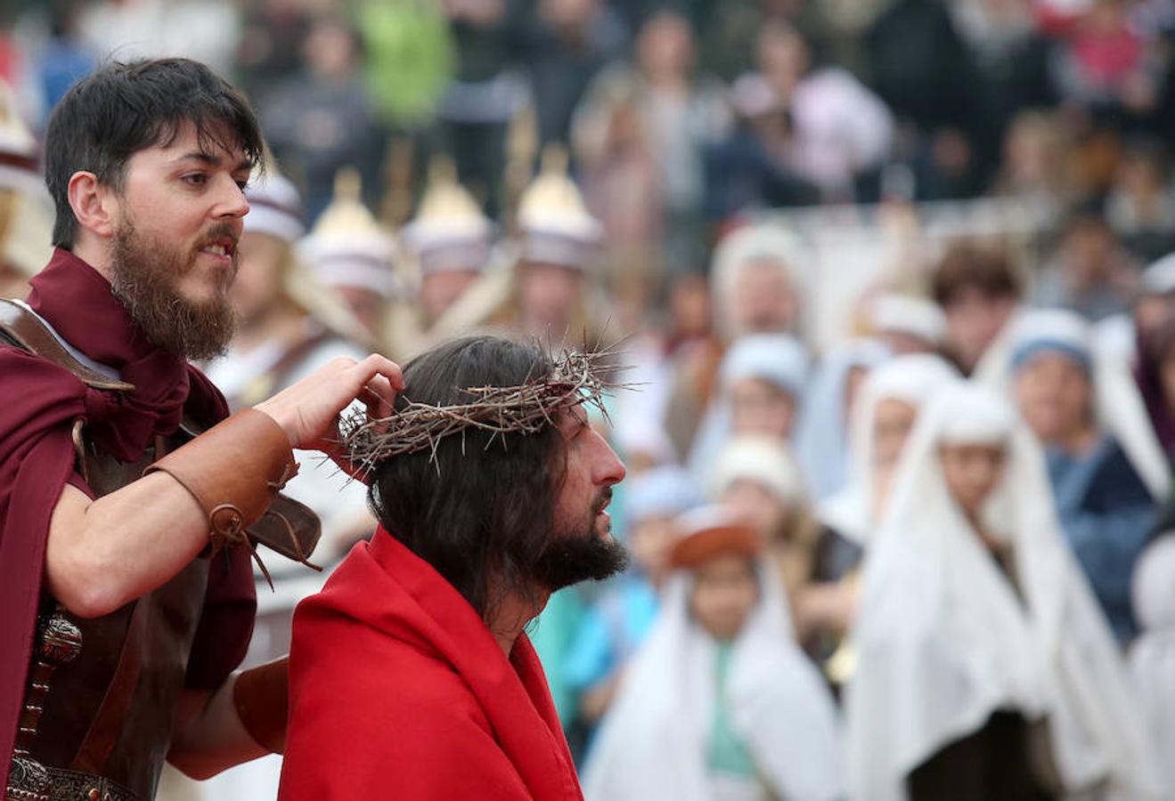 Las mejores fotos del Vía Crucis de Arkotxa