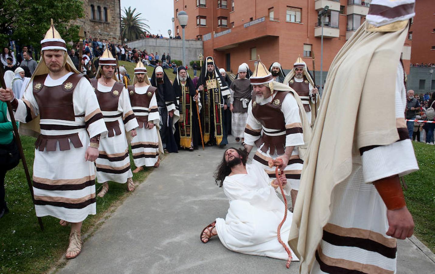 Las mejores fotos del Vía Crucis de Arkotxa