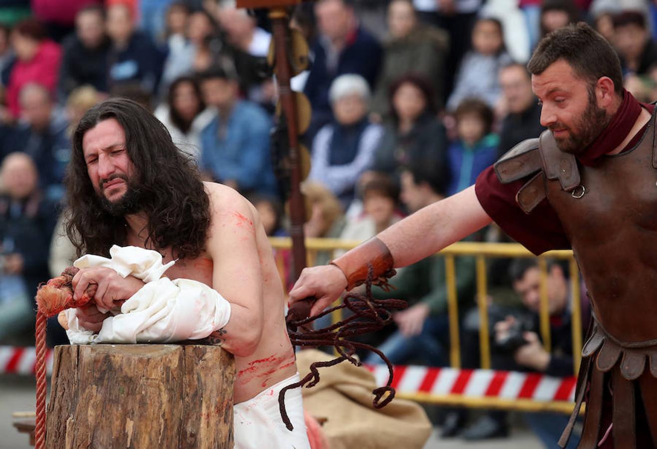 Las mejores fotos del Vía Crucis de Arkotxa