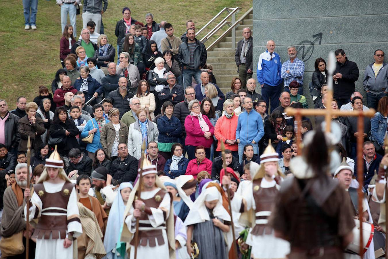 Las mejores fotos del Vía Crucis de Arkotxa