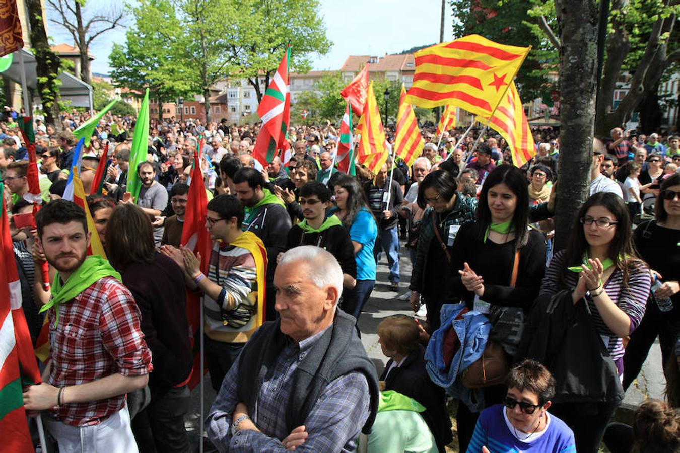 El acto de Independentistak en Gernika