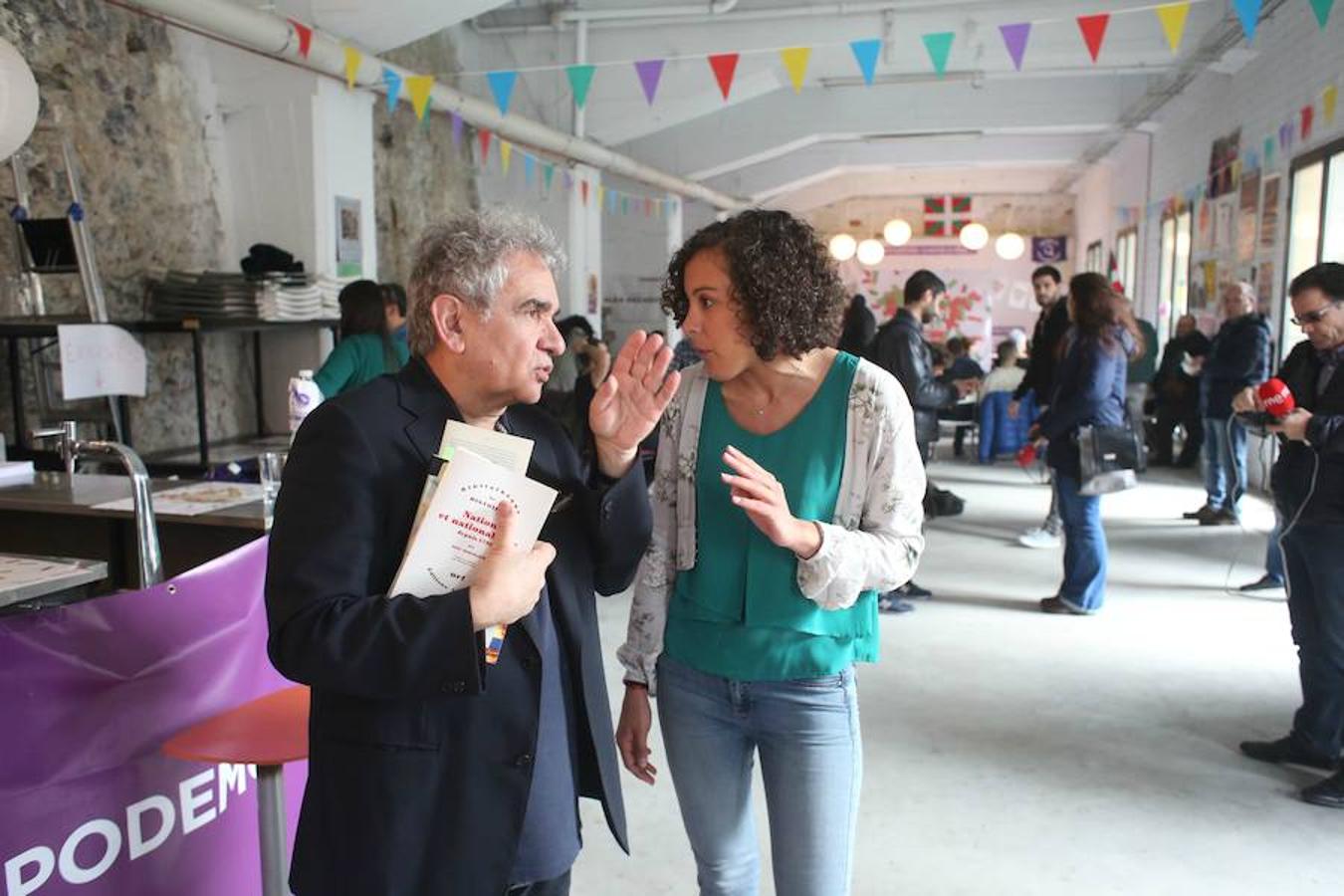 Así ha sido el acto de Elkarrekin Podemos