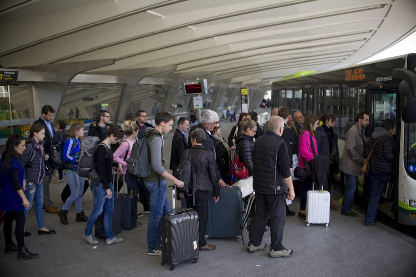 Las imágenes del aeropuerto