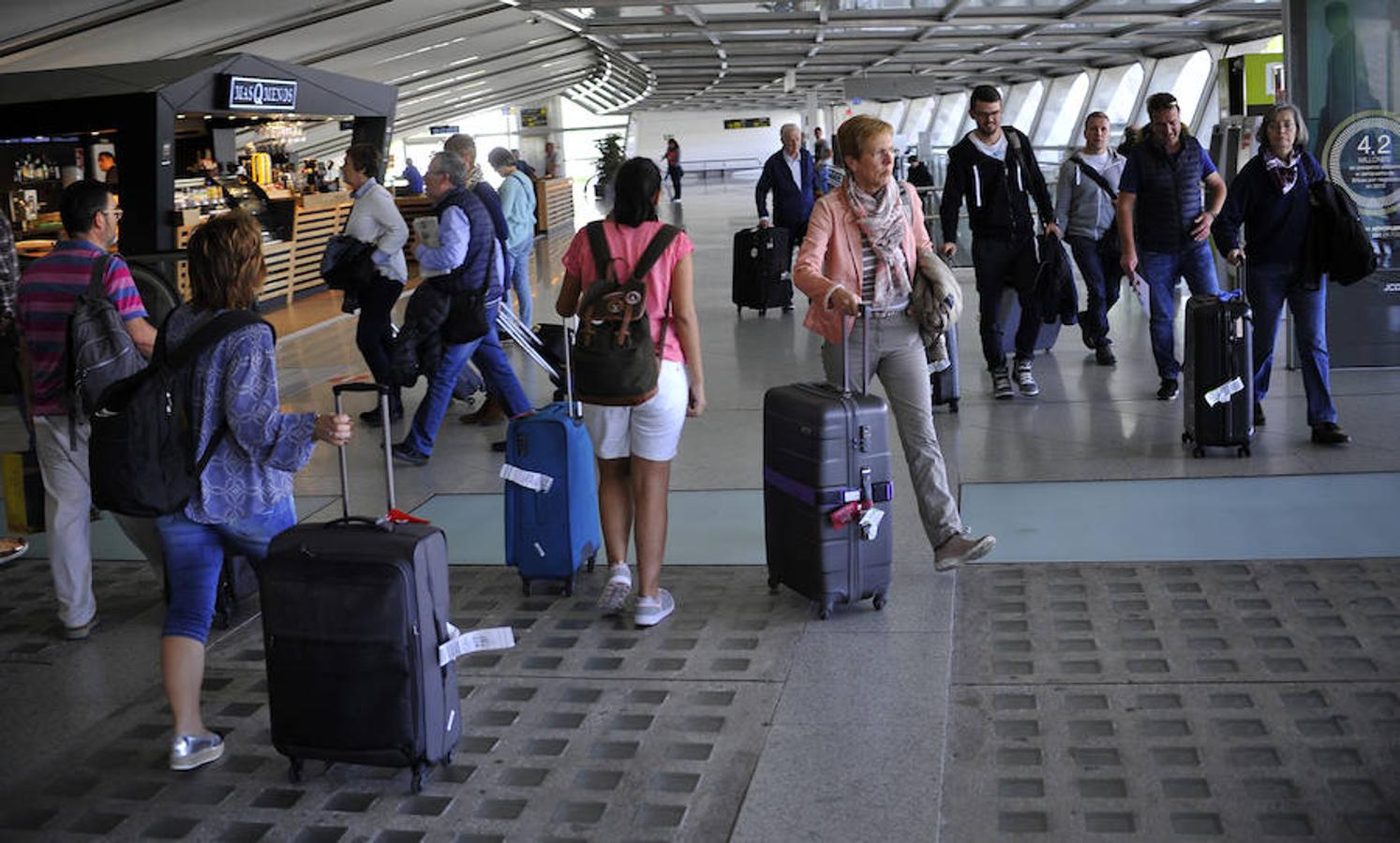 Las imágenes del aeropuerto