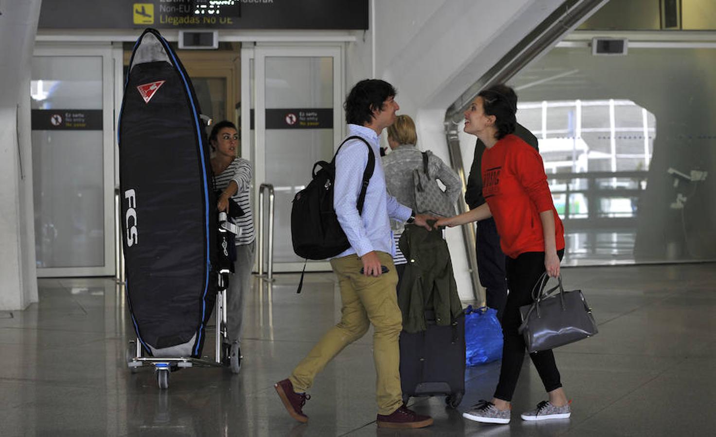 Las imágenes del aeropuerto