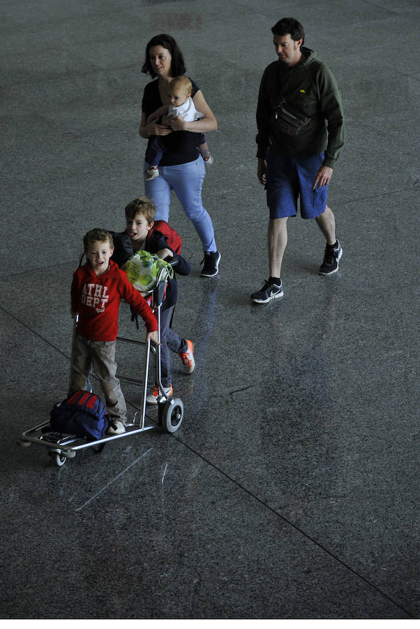 Las imágenes del aeropuerto
