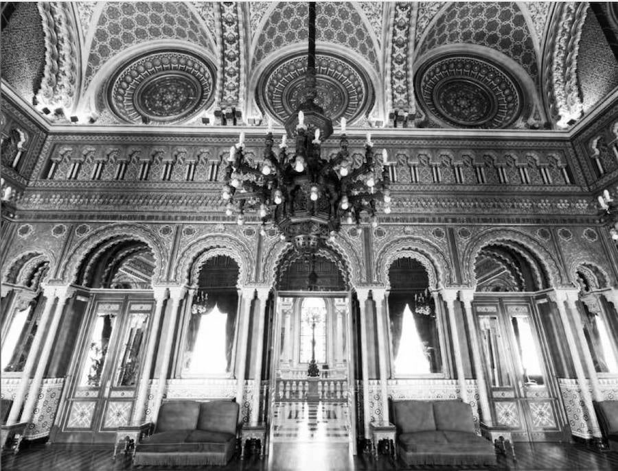 El asombroso 'salón árabe' que despierta la admiración de los visitantes.