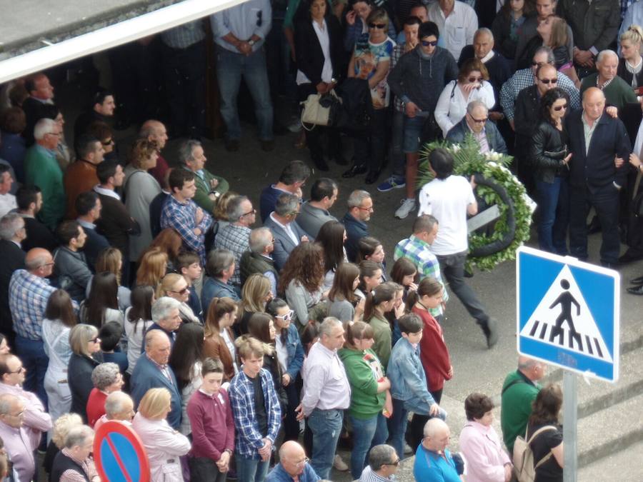 Villarcayo se reúne para despedir a Gonzalo