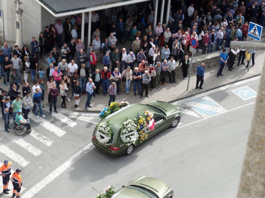 Villarcayo se reúne para despedir a Gonzalo