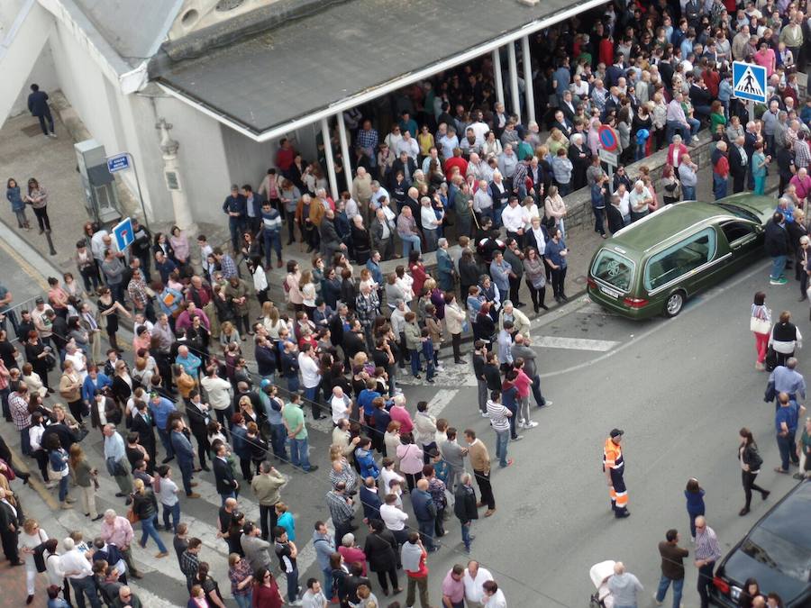 Villarcayo se reúne para despedir a Gonzalo
