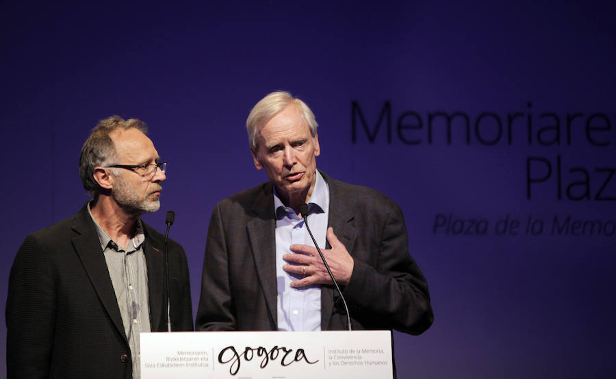 Supervivientes de Nagasaki visitan Gernika