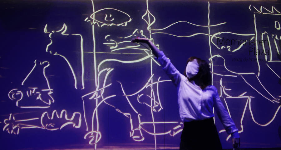 Supervivientes de Nagasaki visitan Gernika