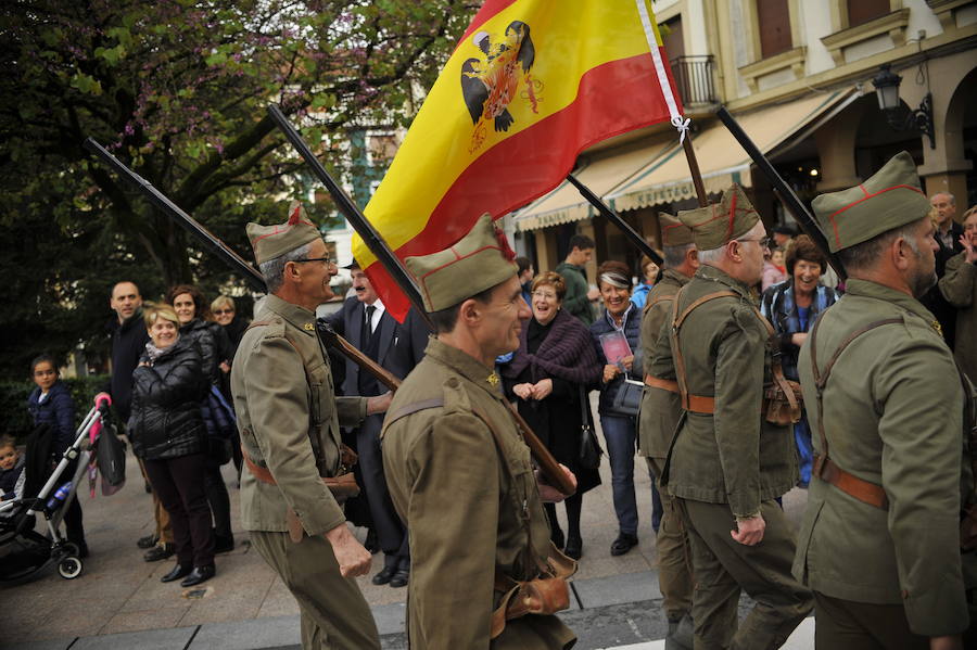 Una representación lleva a las tropas franquistas a Gernika