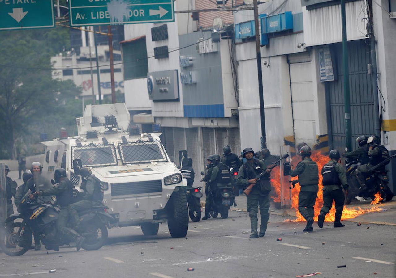 Caracas, campo de batalla