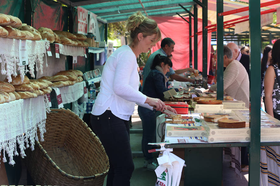 Feria agrícola en Berango