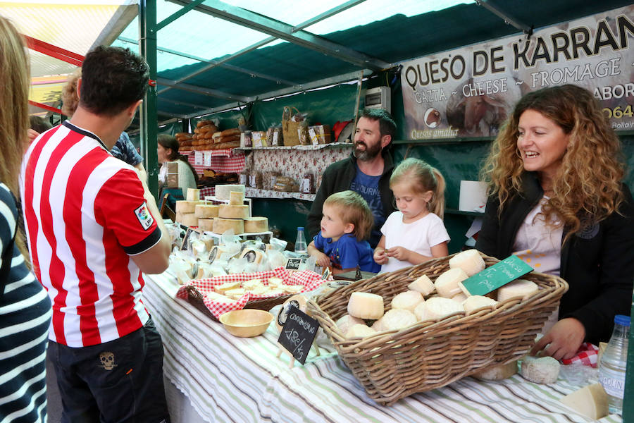 Feria agrícola en Berango