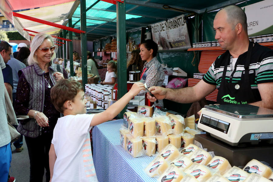 Feria agrícola en Berango