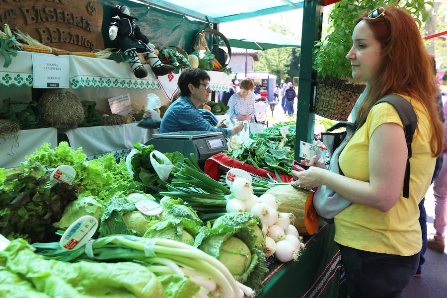 Feria agrícola en Berango