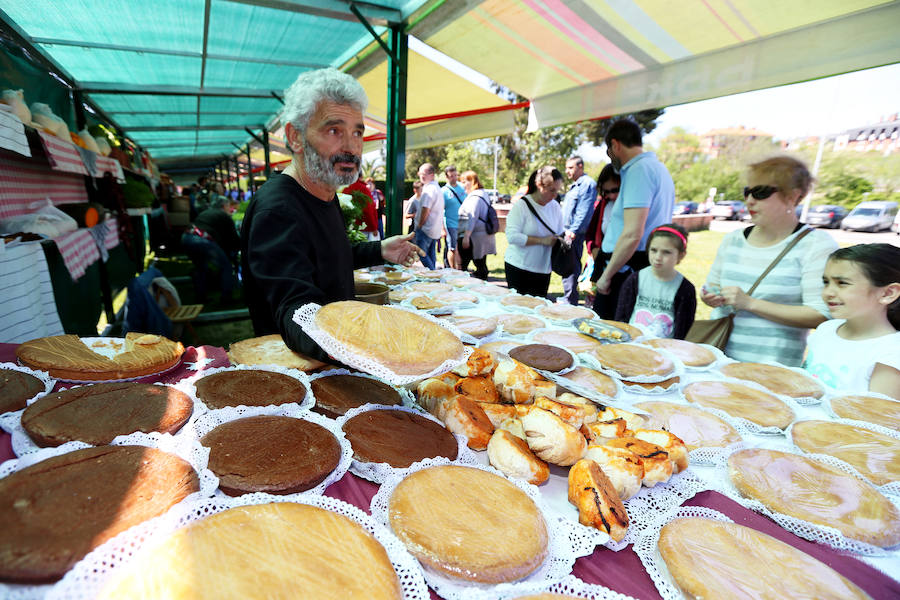 Feria agrícola en Berango