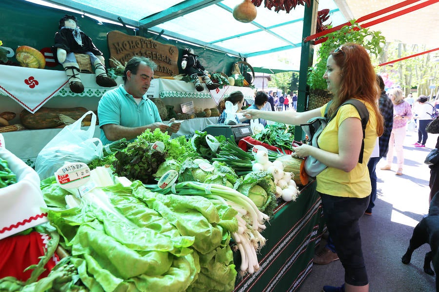 Feria agrícola en Berango