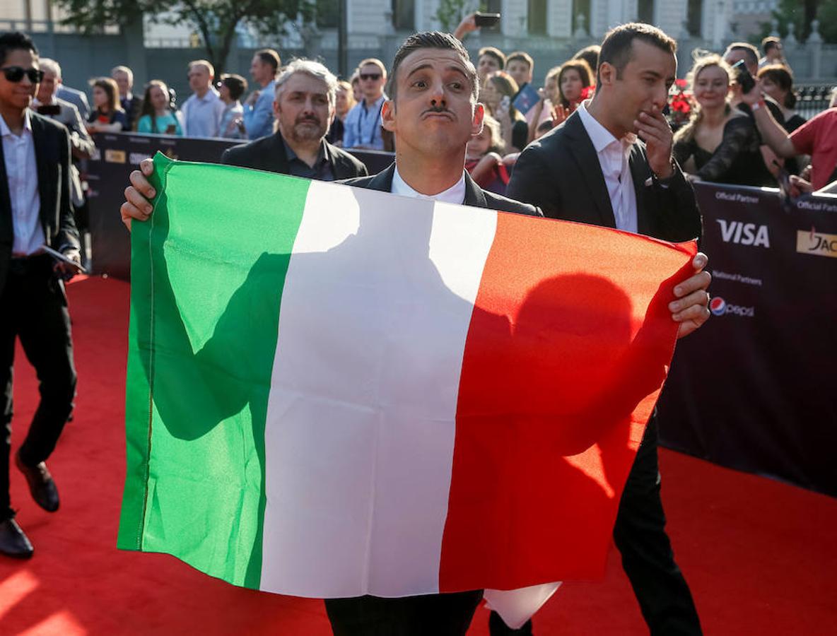 Francesco Gabbani, representante de Italia. 