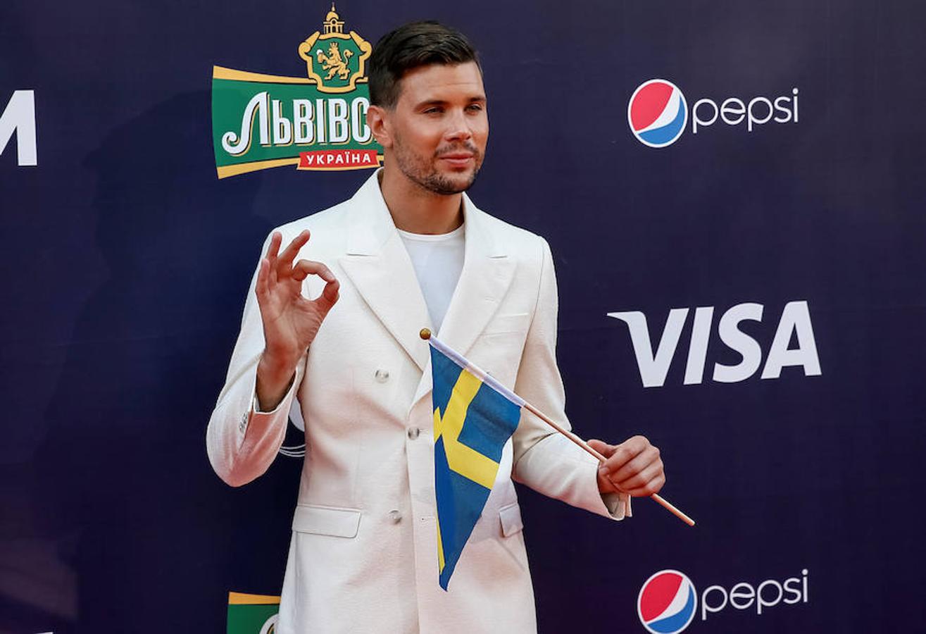 Robin Bengtsson, representante de Suecia. 