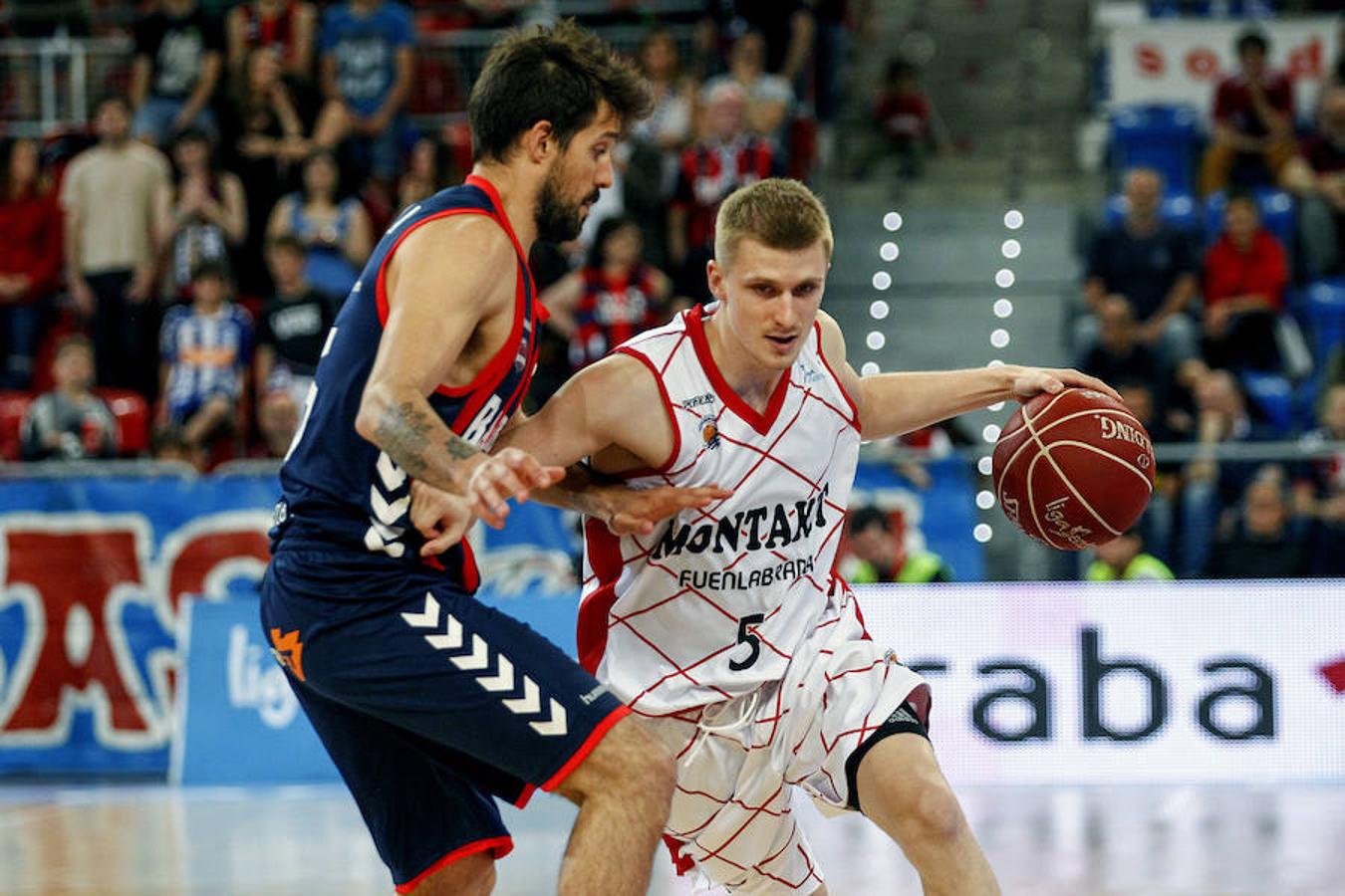 El Baskonia - Fuenlabrada, en imágenes