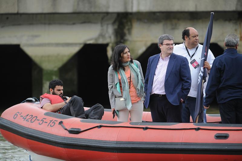 Brazadas por la ría